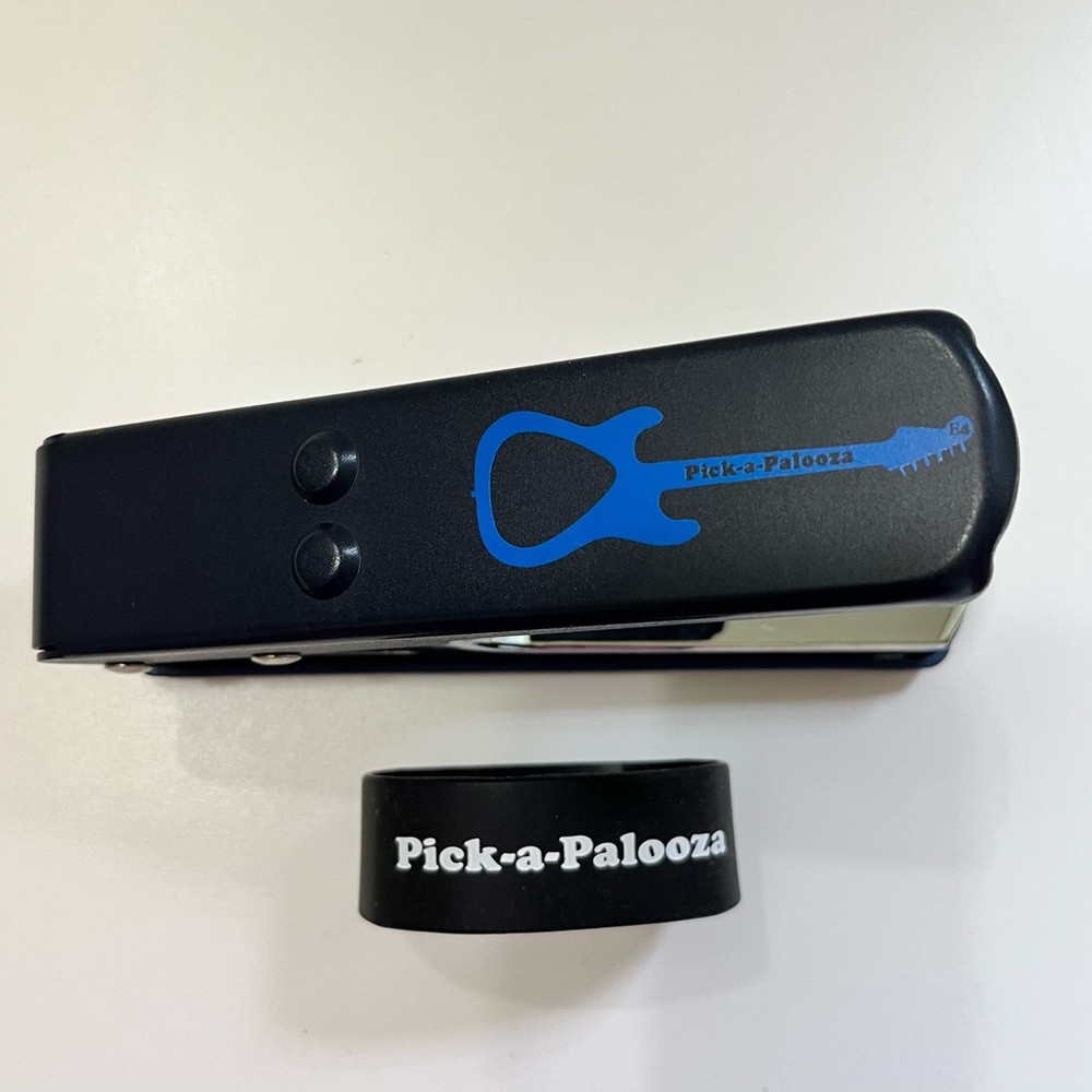 Black and Blue Guitar Pick Punch